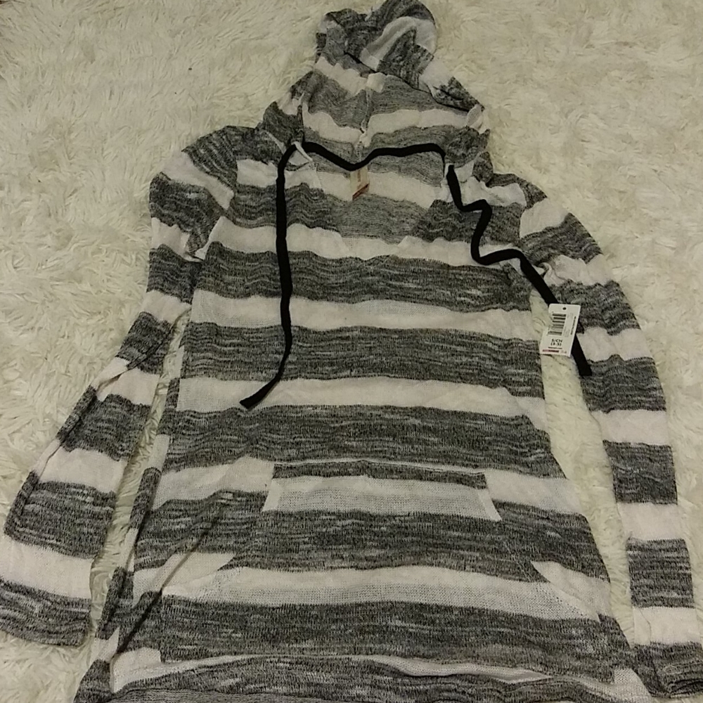 Lightweight Grey Hoodie size Small